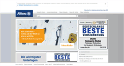Desktop Screenshot of dlvag.allianz.de