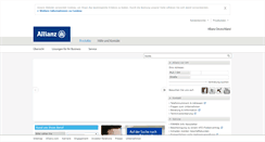 Desktop Screenshot of business.allianz.de